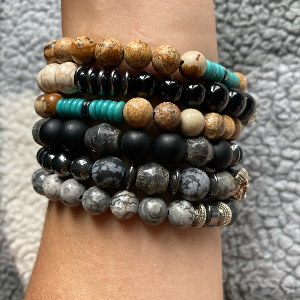 🔥Semi precious bracelets🔥